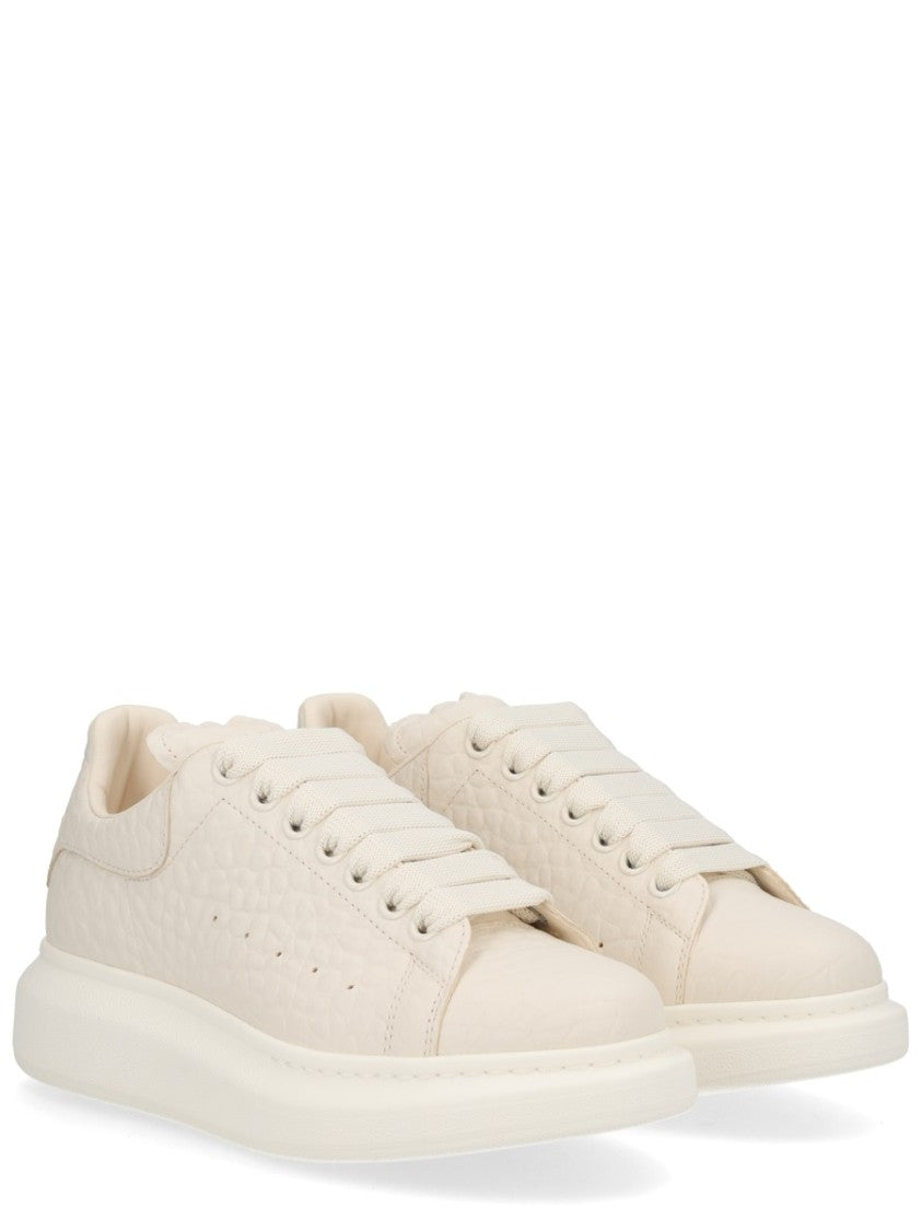 Alexander Mcqueen Smooth Shearling Oversized Sneakers