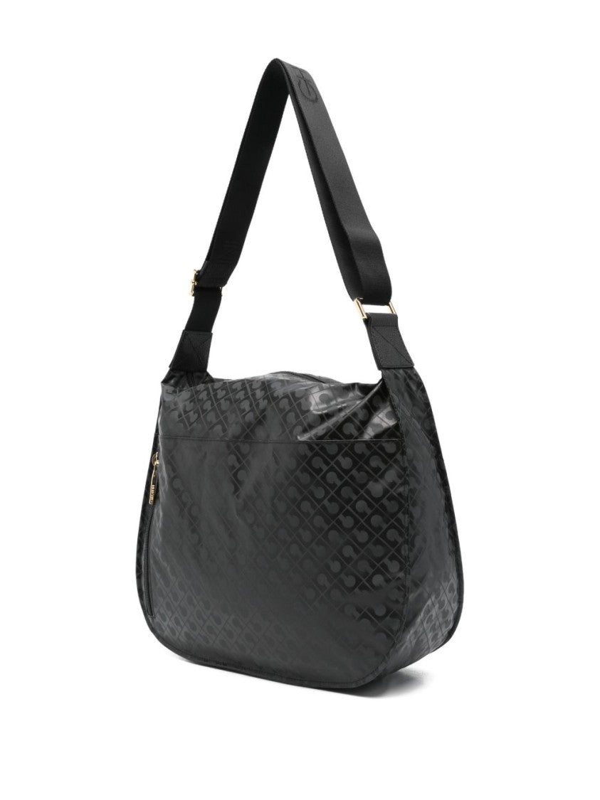 Gherardini Grey Shoulder Bag With Adjustable Strap