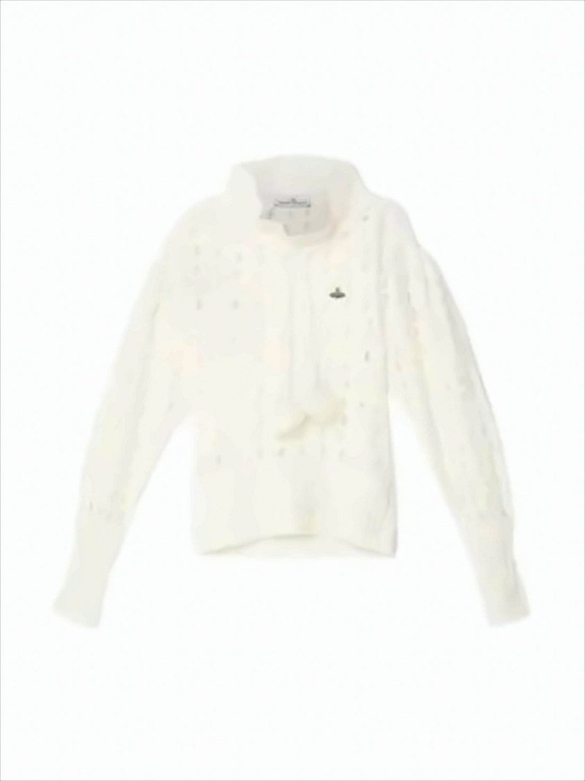 Vivienne Westwood Knit Cardigan With Openwork Pattern