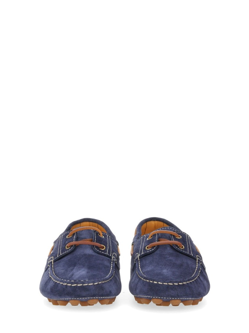 Tod's Classic Blue Calfskin Loafer