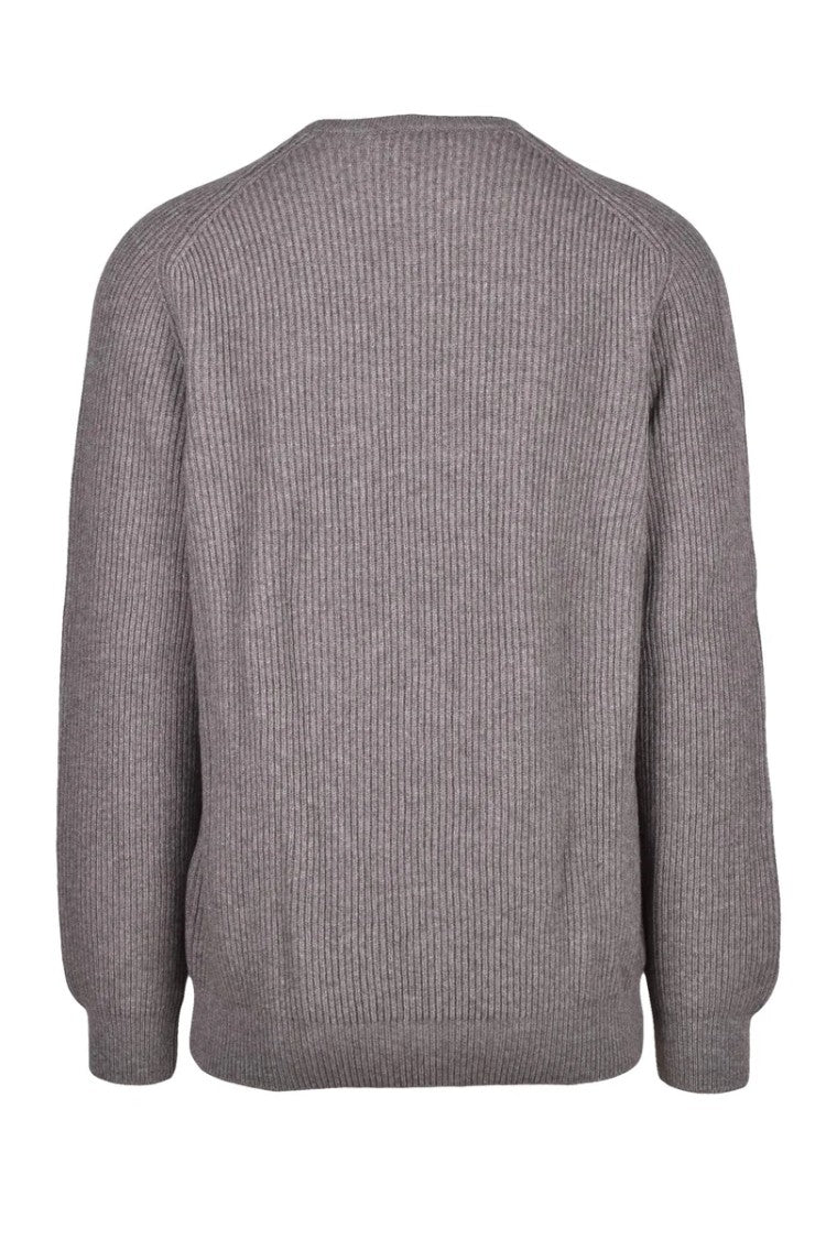 Gran Sasso Gran Sasso Ribbed Sweater - Brown