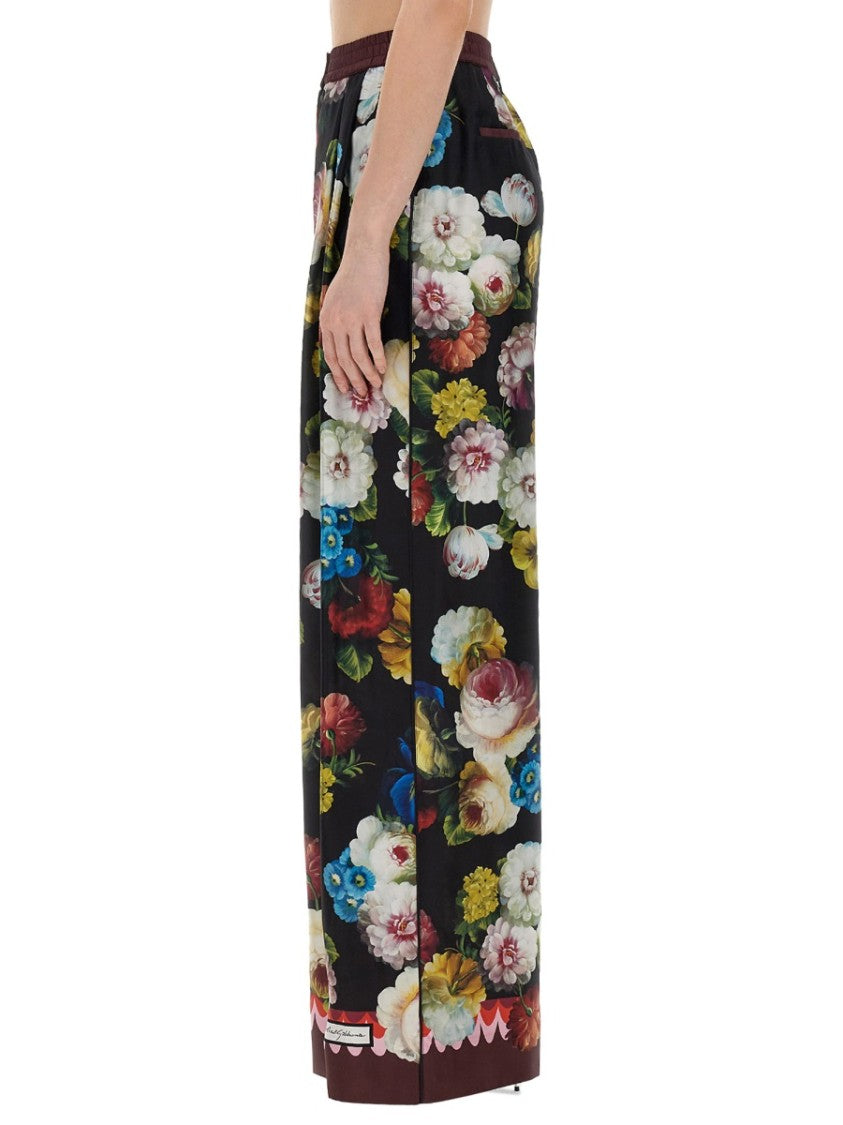Dolce & Gabbana Pants With Floral Print