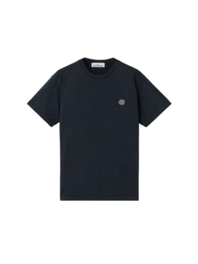 Stone Slim Fit Cotton Jersey T-Shirt With Compass Logo