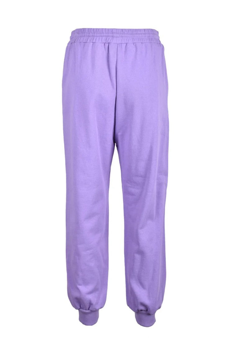 Weili Zheng Wisteria Tracksuit Trousers With Relaxed Fit And Adjustable Waistband