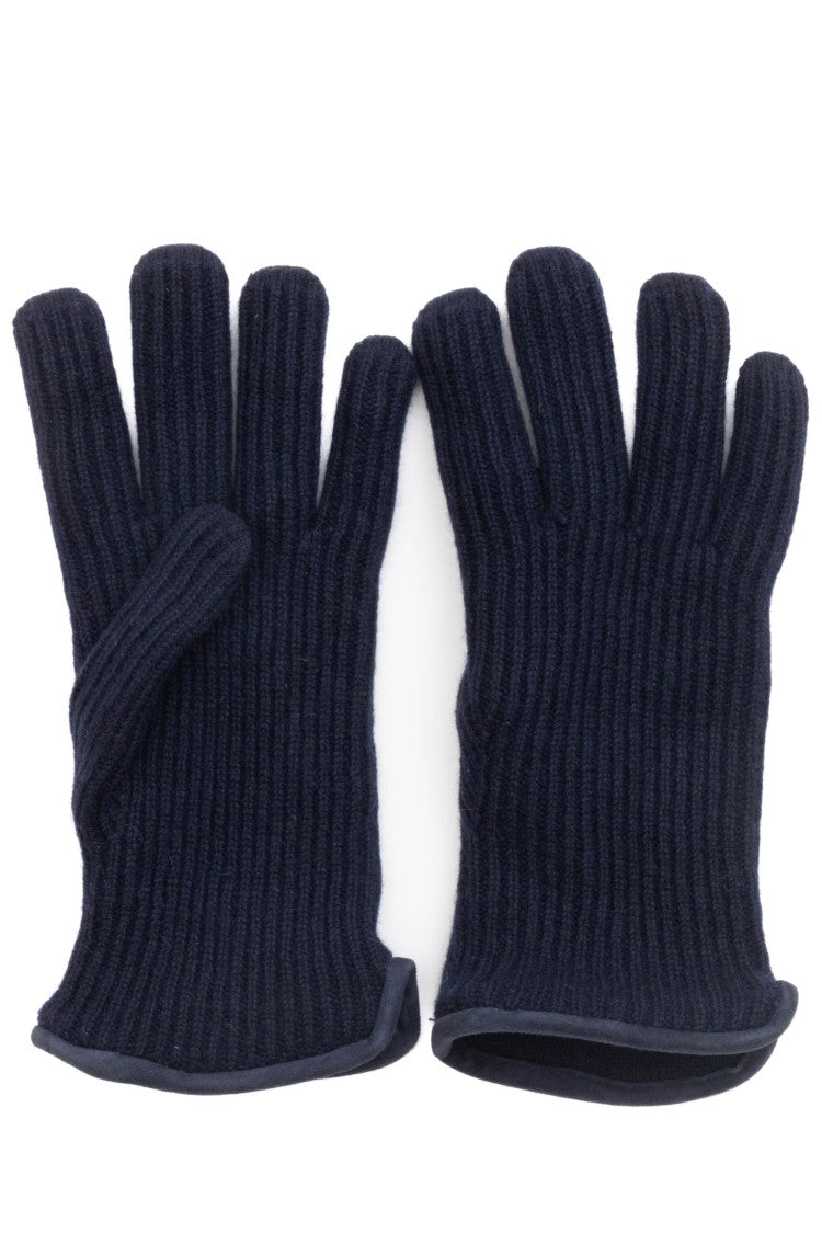 Restelli Cashmere Nappa Trim Gloves