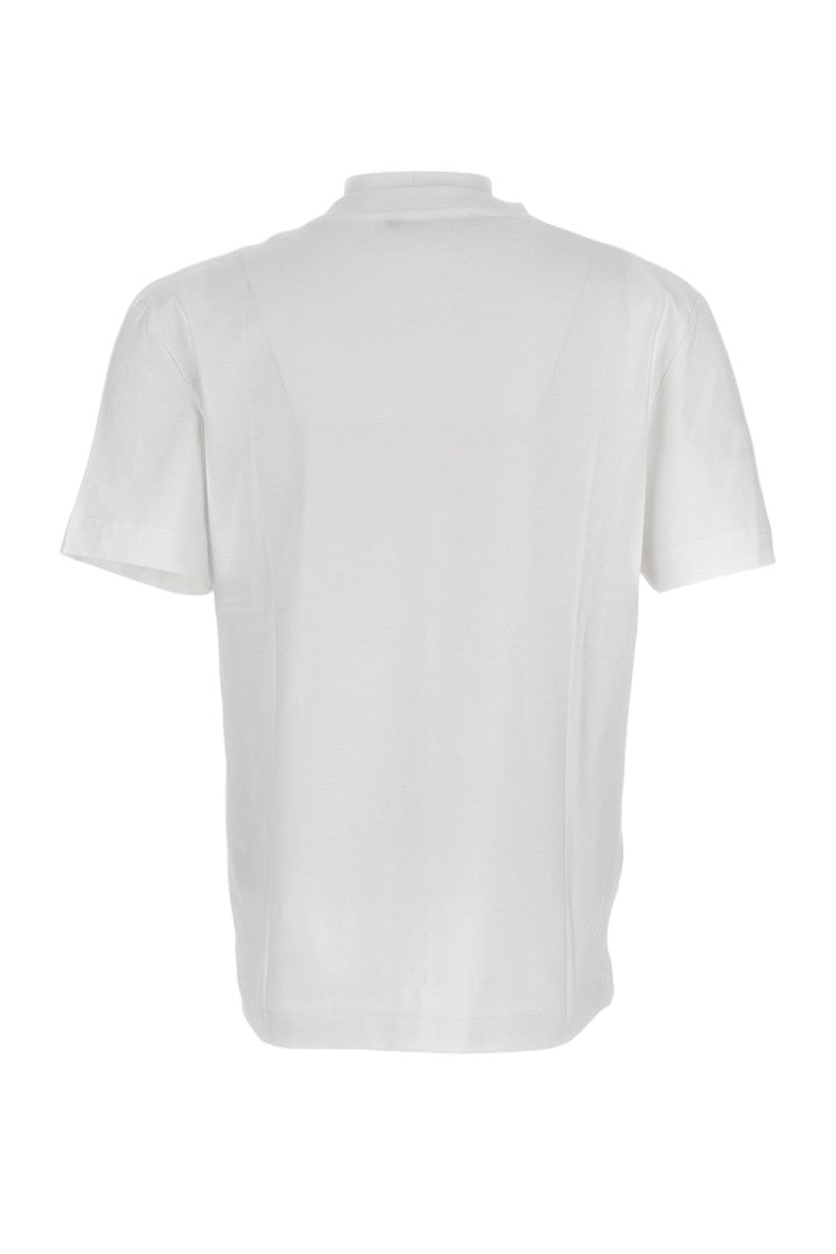 Jacquemus Crew Neck T-Shirt With Logo Label
