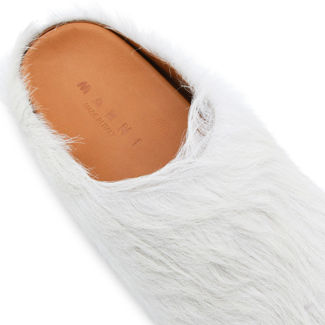 Marni White Leather Sandals