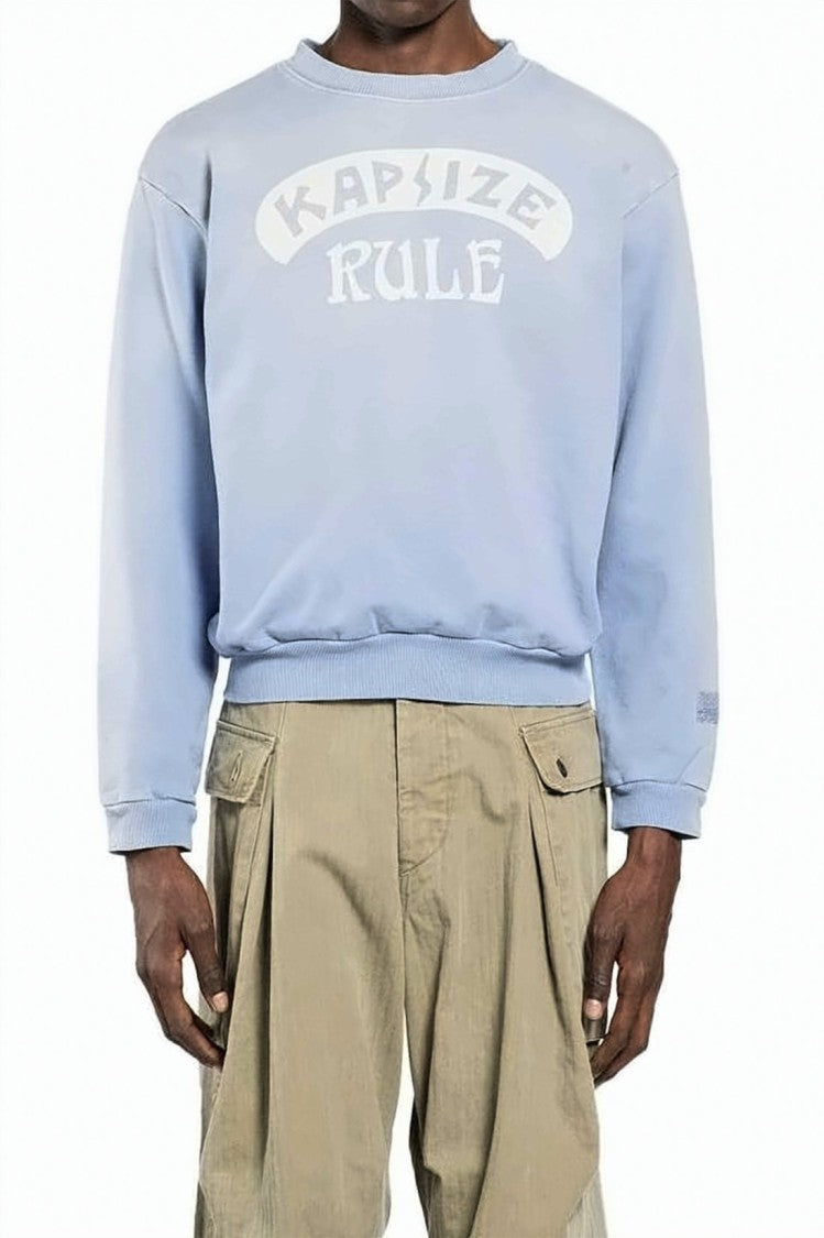 Kapital Relaxed Fit Long-Sleeve Cotton Shirt With Bold Graphic