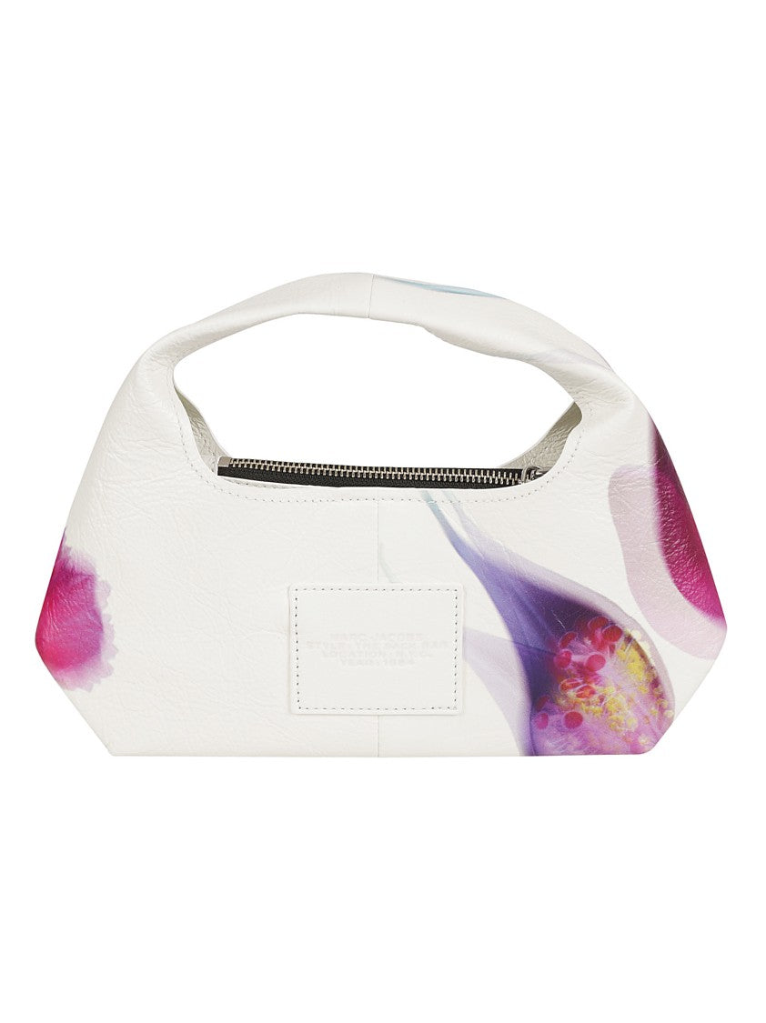 Marc Jacobs Geometric Floral Print Leather Bag