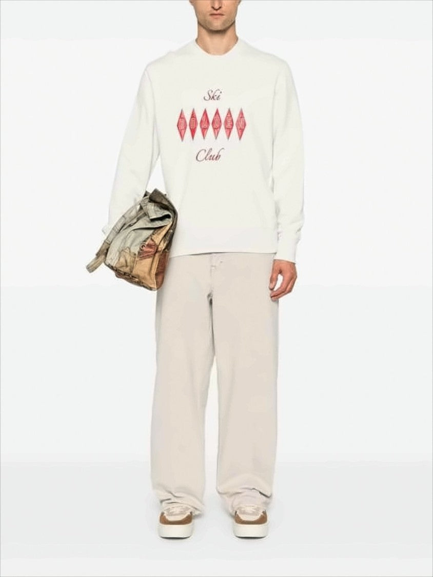 Golden Goose Long-Sleeve Sweatshirt With Bold Graphic Design