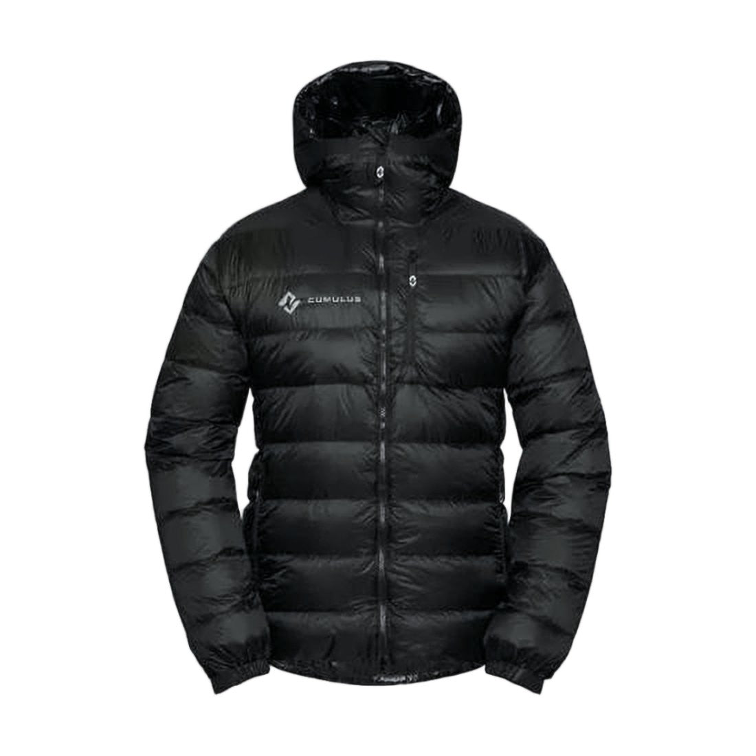 Cumulus Horizontal Quilted Padded Jacket With Attached Hood