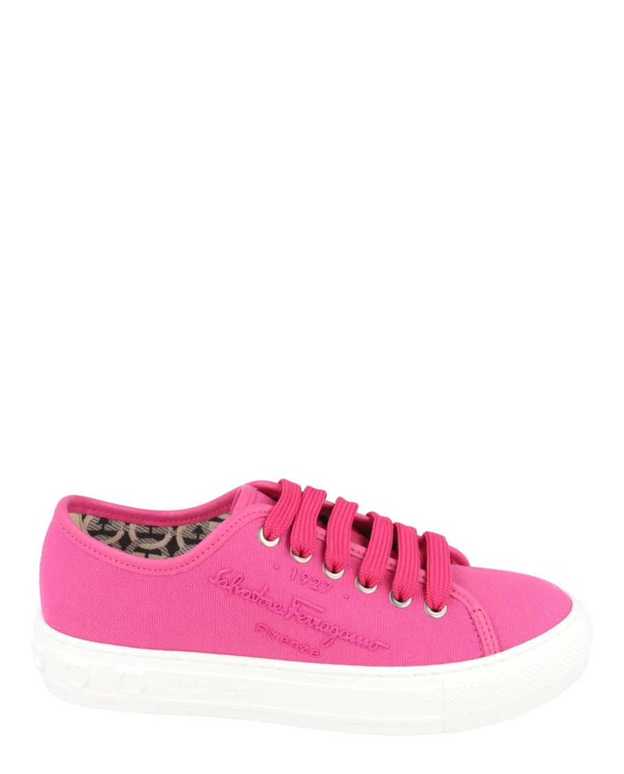 Ferragamo Mediterranean Low-Top Sneakers