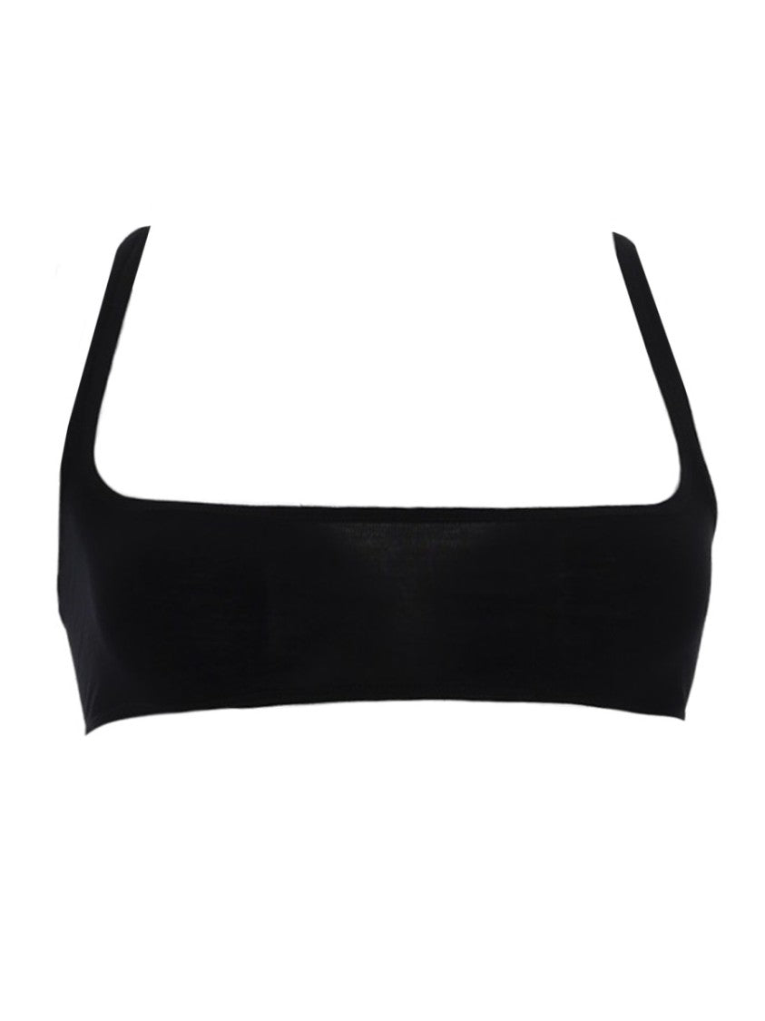 Rick Owens X Lilies Unhorny Square Neck Form Fitting Top