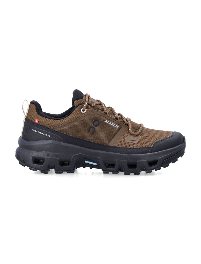 On Running Cloudrock Low Waterproof Mesh Hiking Sneakers