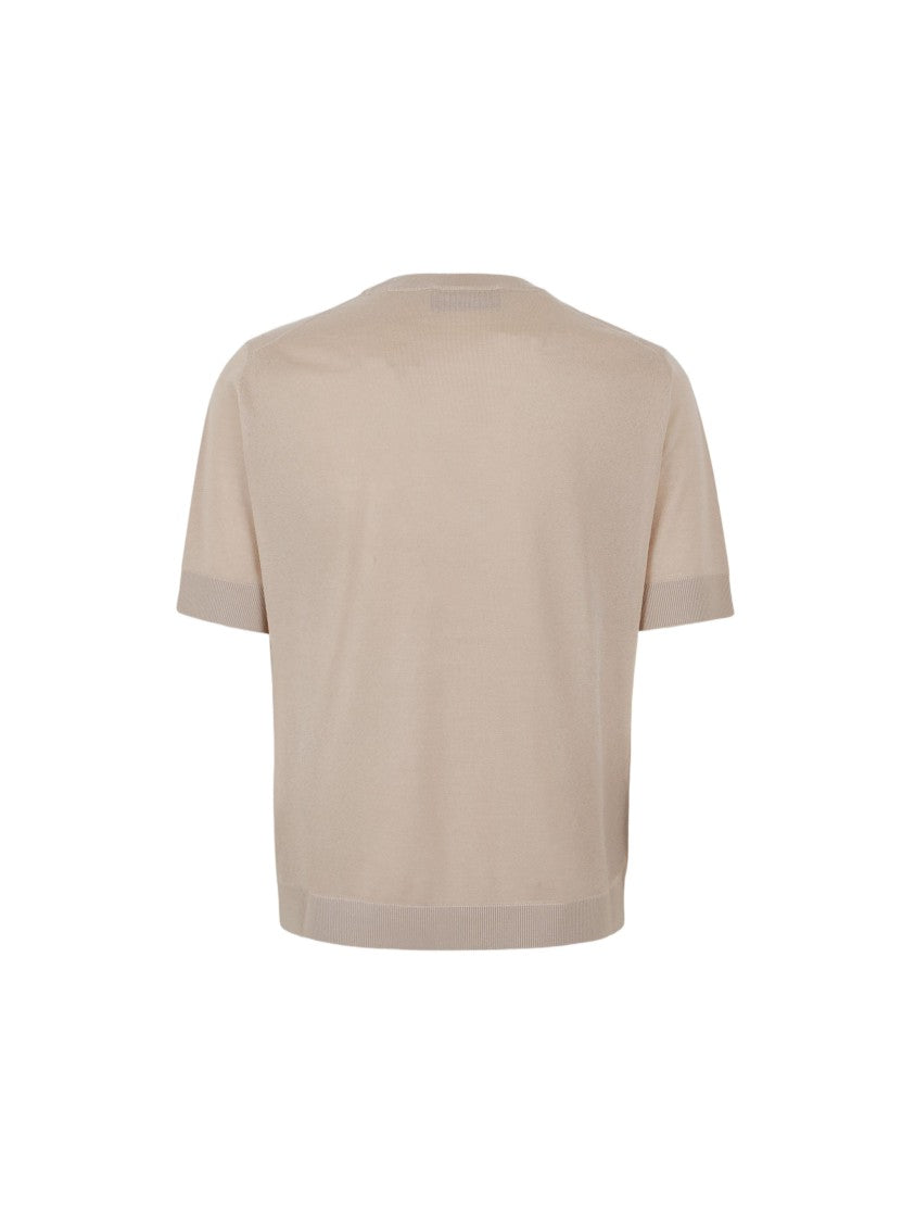Gucci Cropped Top In Cashmere-Silk Blend