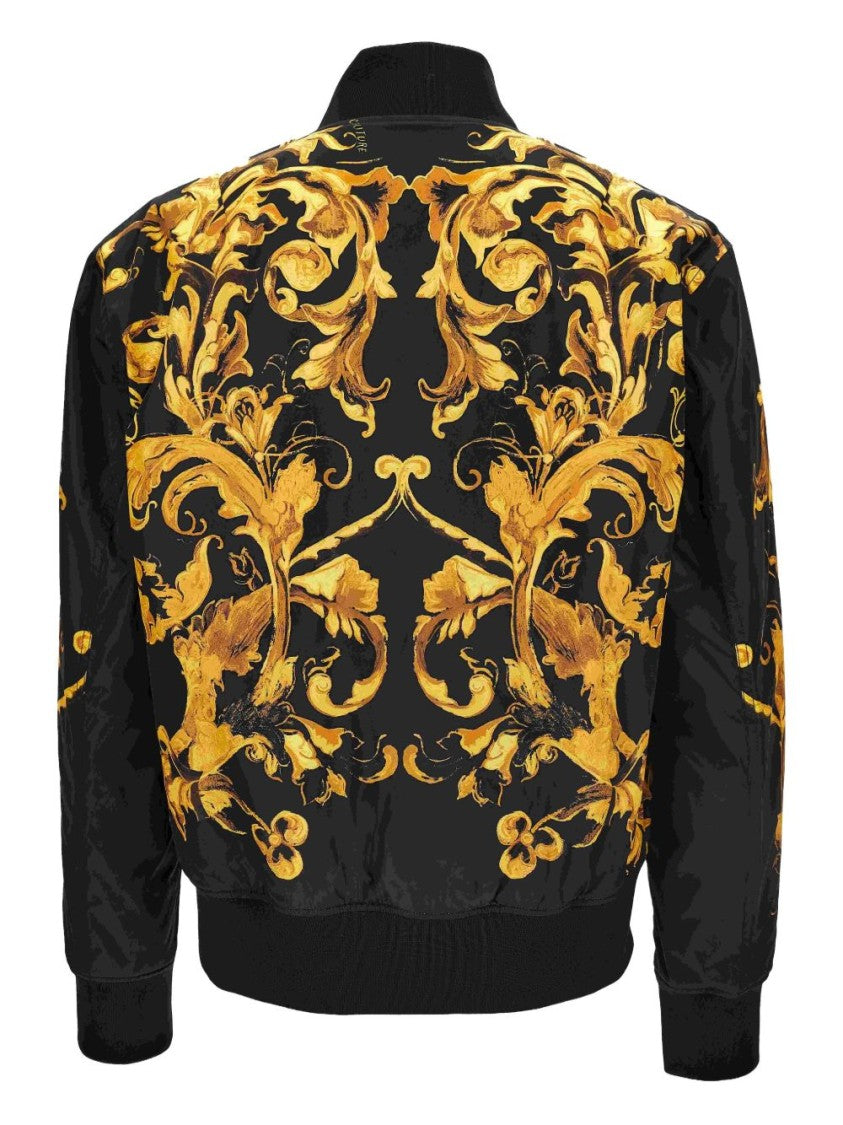 Versace Jeans Couture Baroque Printed Bomber Jacket