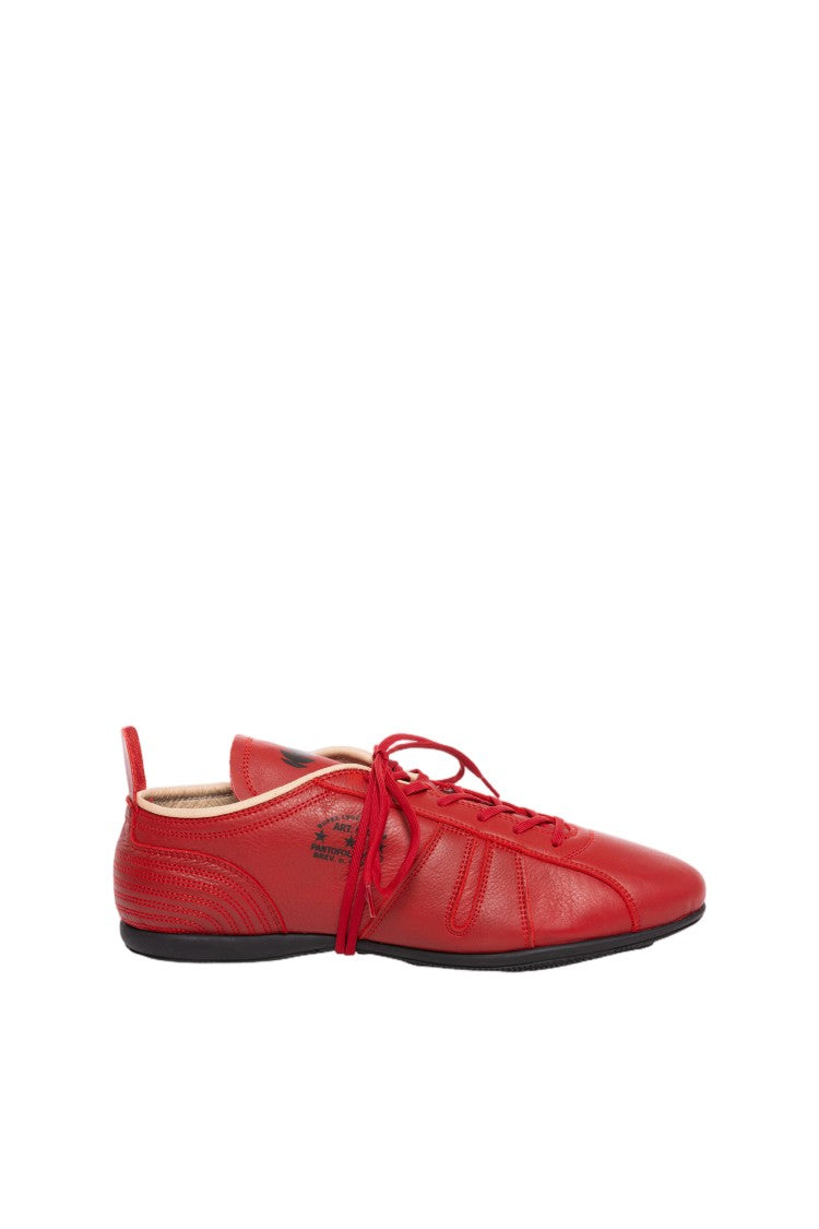 Pantofola D'oro Blue Soft Calfskin Archival Sole Sneakers