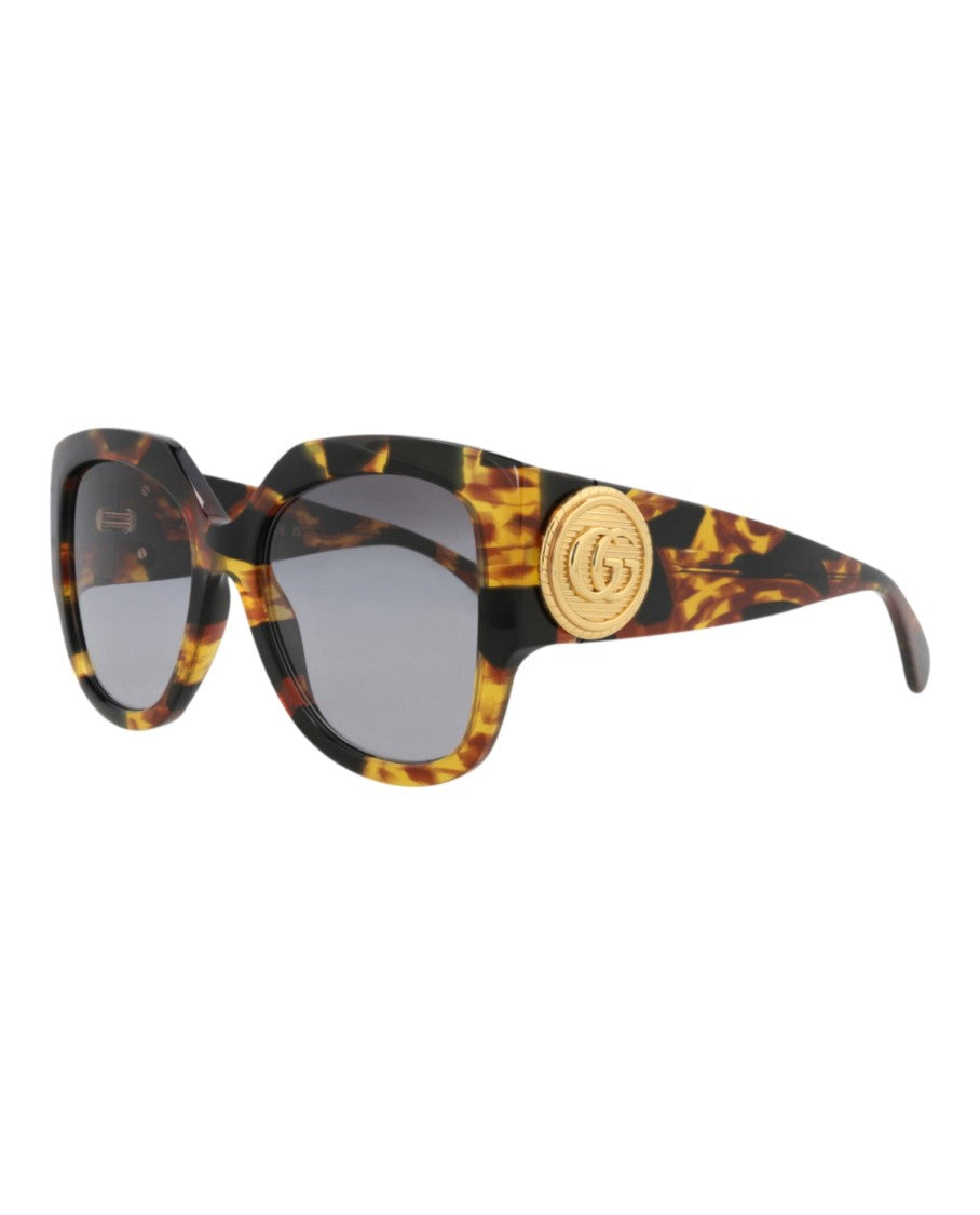Gucci Square-Frame Recycled Acetate Sunglasses