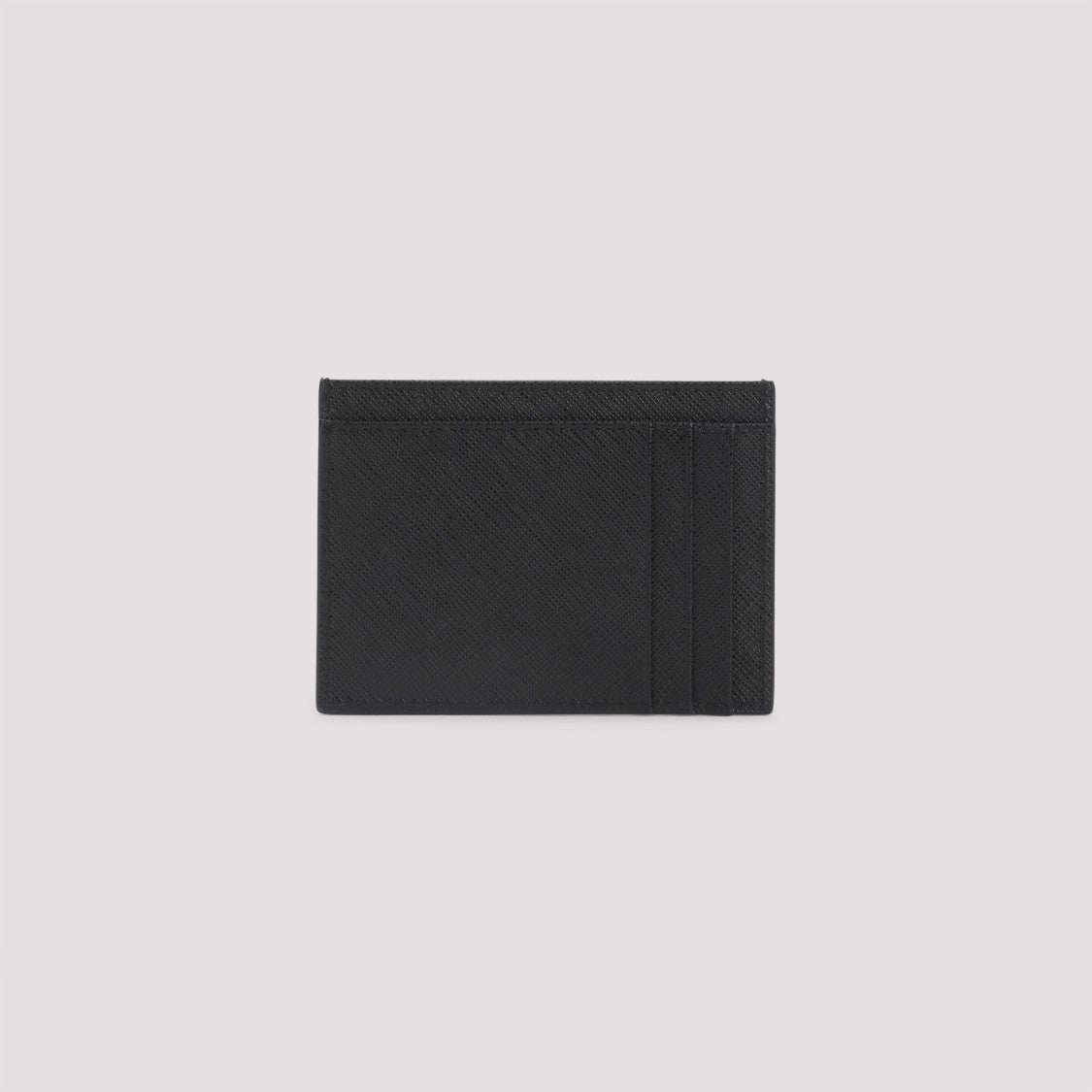 Prada Textured Leather Clutch With Multiple Card Slots