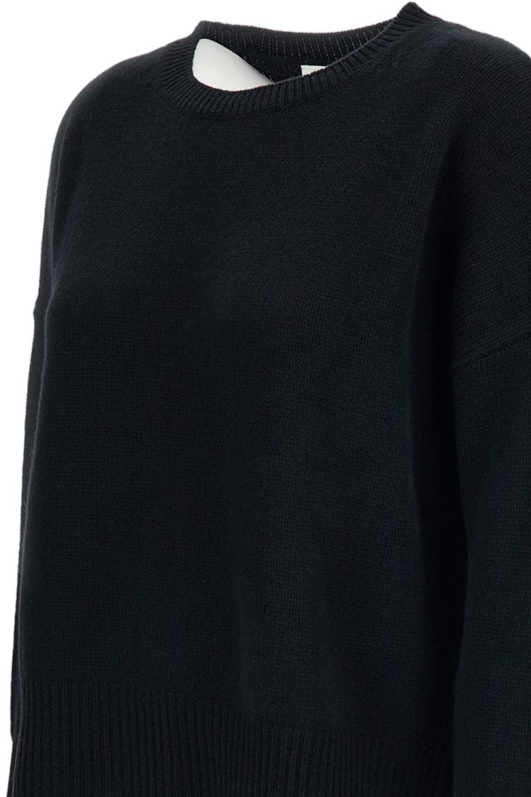 Lisa Yang Black Mila Premium Cashmere Sweater