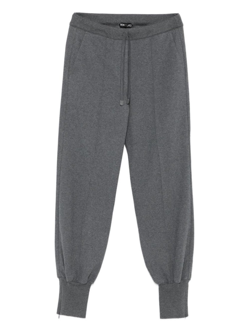 Tom Ford Tapered Leg Trousers With Adjustable Drawstring And Elasticized Cuffs