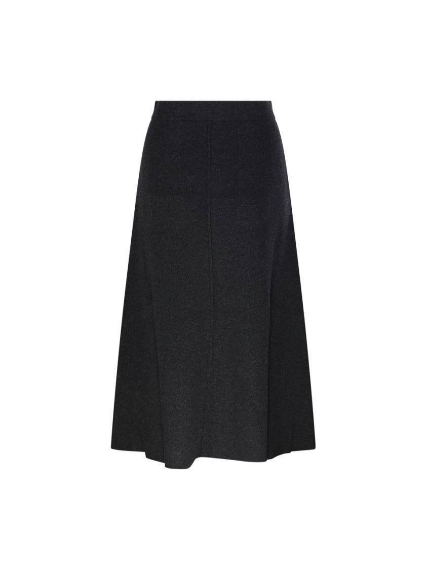 Max Mara A-Line Midi Skirt With Discreet Side Pockets