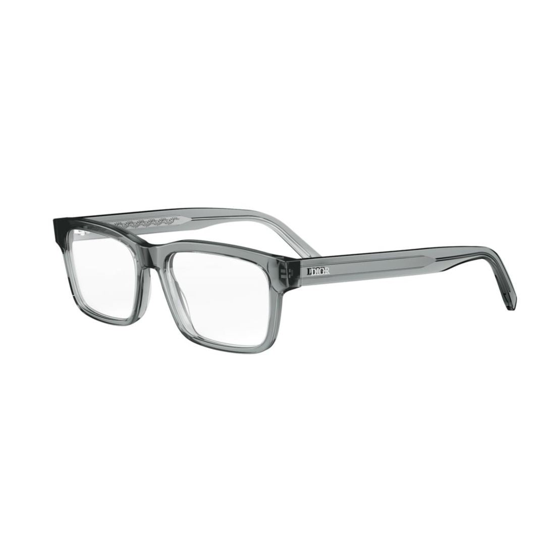 Dior Botanicao S4i Translucent Smoky Grey Rectangular Frame Eyeglasses