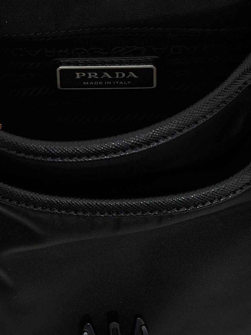 Prada Re-Nylon Logo Crossbody Bag