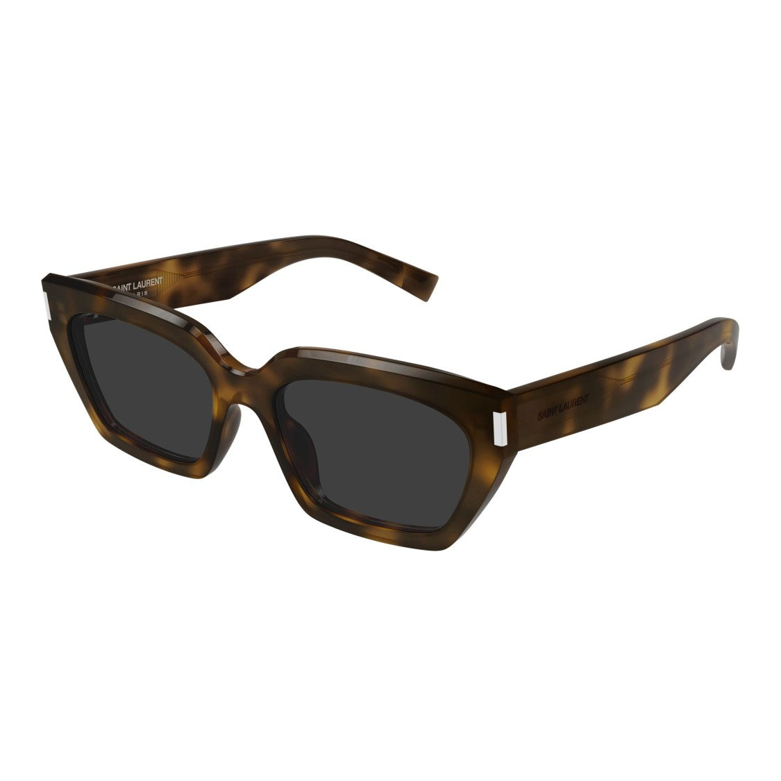 Saint Laurent Sl 826 Page Tortoiseshell Geometric Sunglasses