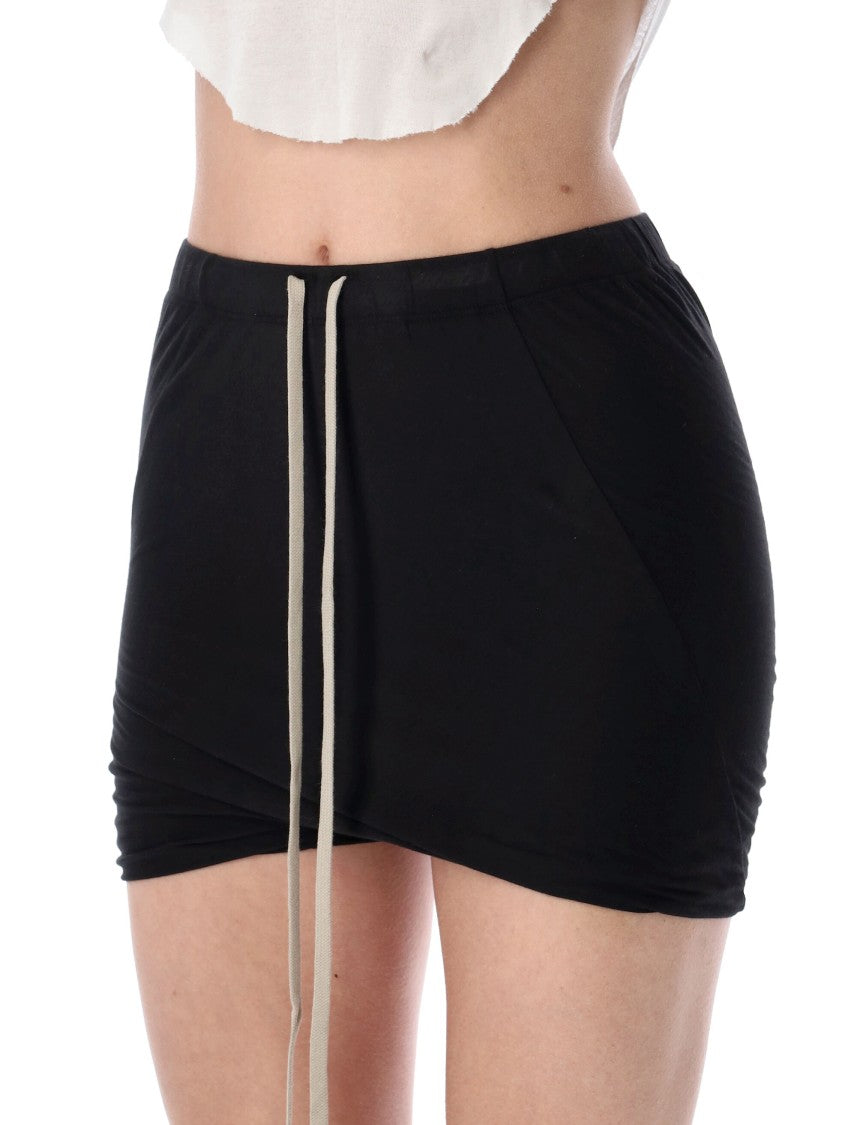 Drkshdw By Rick Owens Body-Hugging Stretch Jersey Shorts