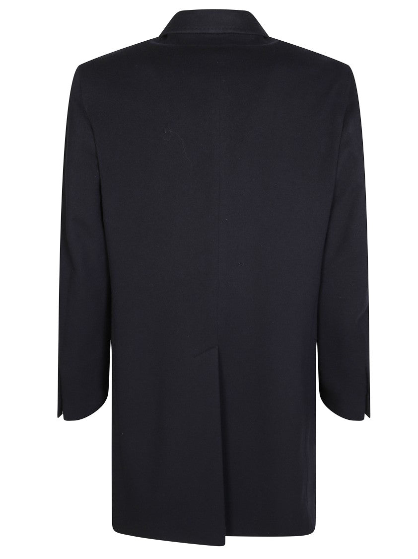 Tagliatore Single-Breasted Wool Chacemire Coat