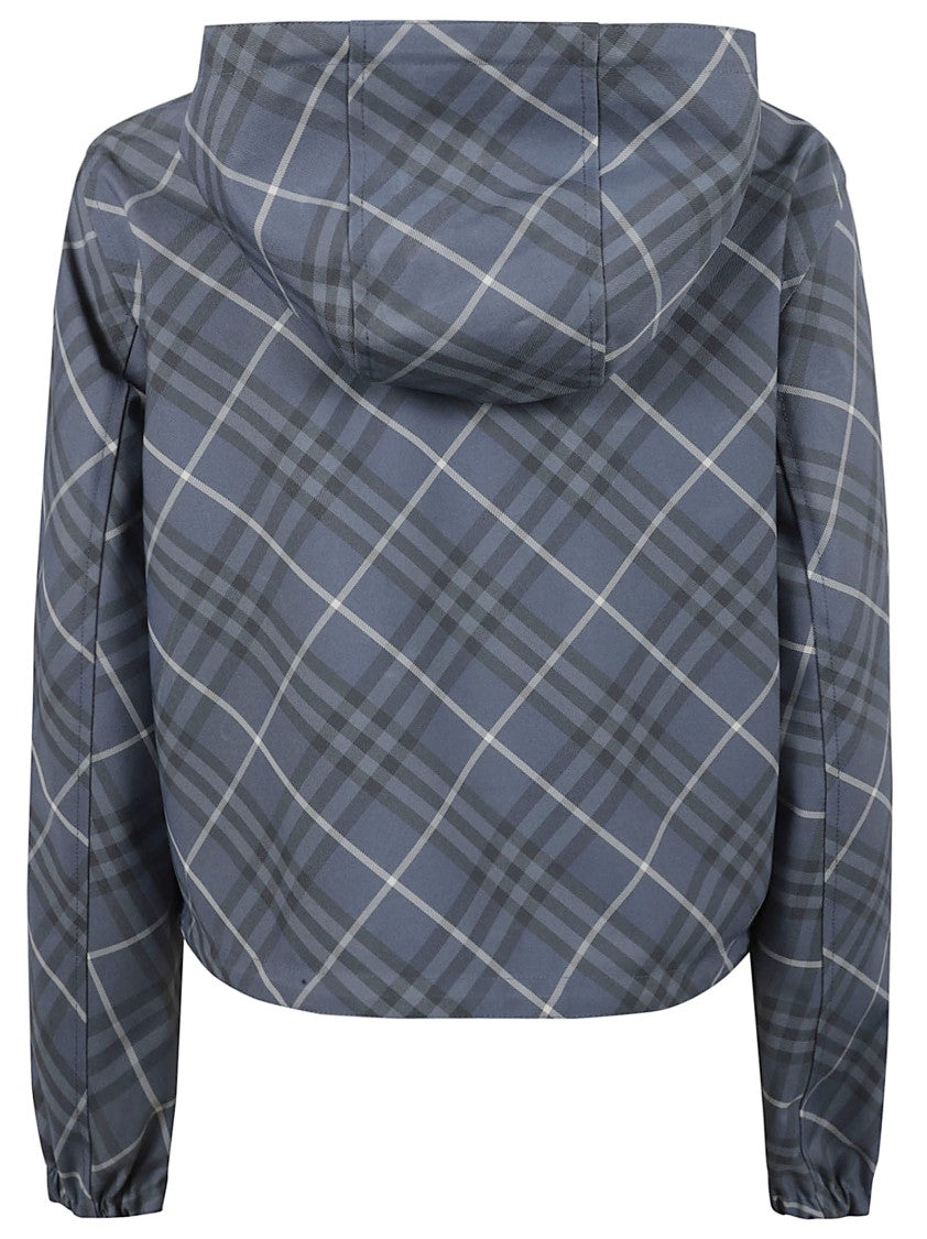 Burberry Cropped Hooded Coat