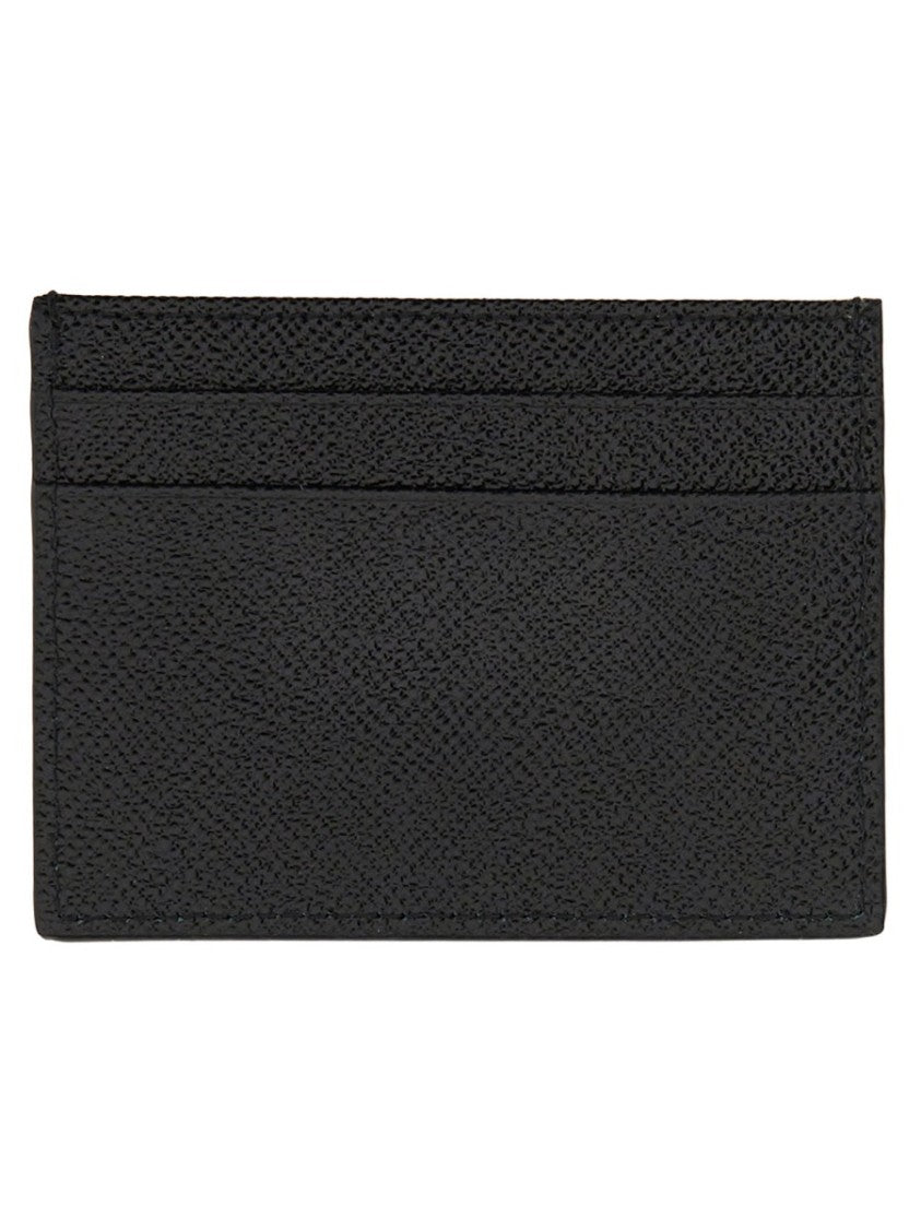 Dolce & Gabbana Textured Leather Four Compartments Card Holder
