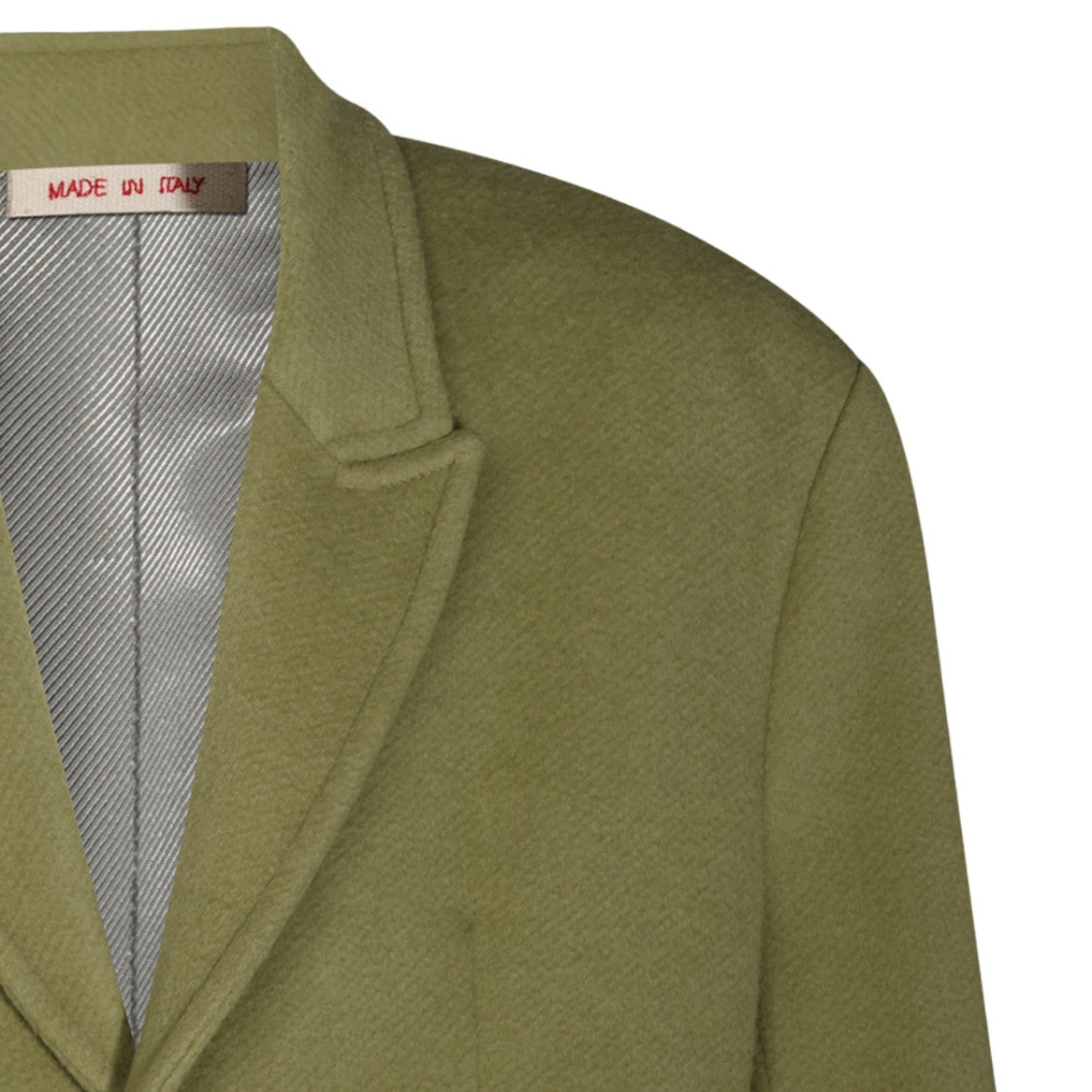 Marni Olive Green Belted Coat