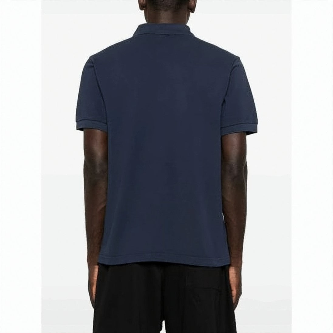 Kenzo Short-Sleeve Polo Shirt With Traditional Collar And Floral Embroidery