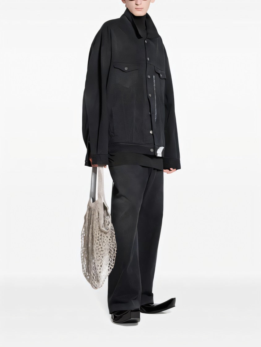 Balenciaga Black Denim Jacket