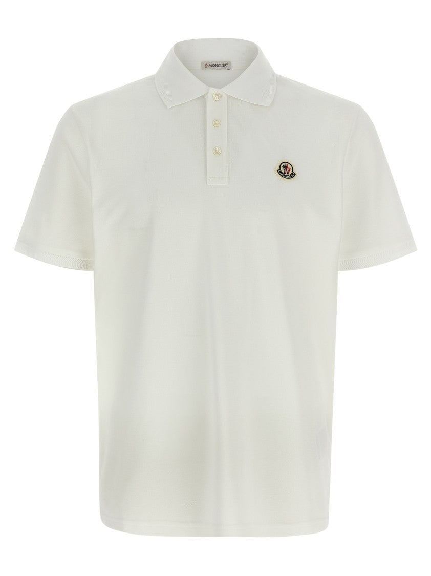 Moncler Logo Patch Polo Shirt