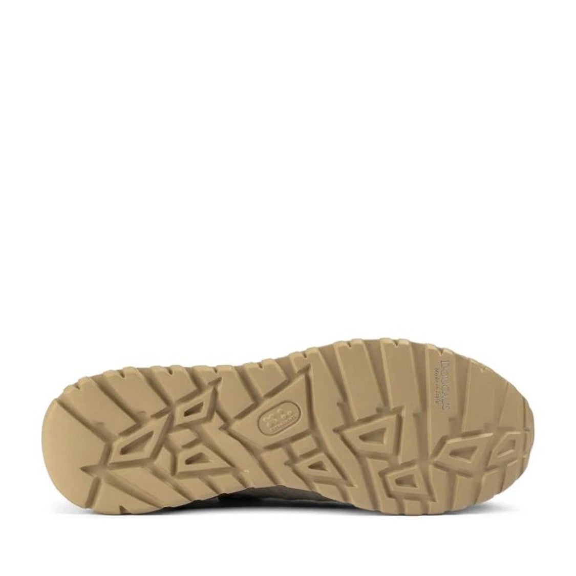 Doucal's Beige Knitted Textured Leather Accents Sneakers