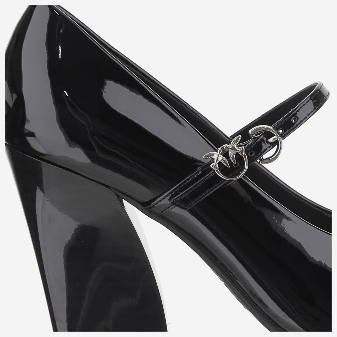 Pinko Glossy Leather Pumps