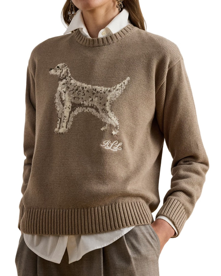 Lauren Ralph Lauren Riednee Long Sleeve Pullover With Ribbed Details
