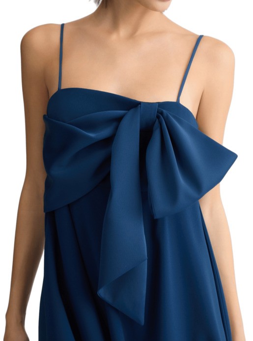 Liu Jo Sapphire Blue Dress With Fitted Bodice