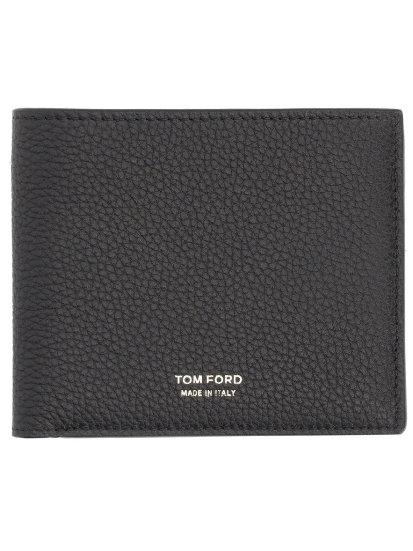 Tom Ford Textured Calf Leather Bi-Fold Wallet