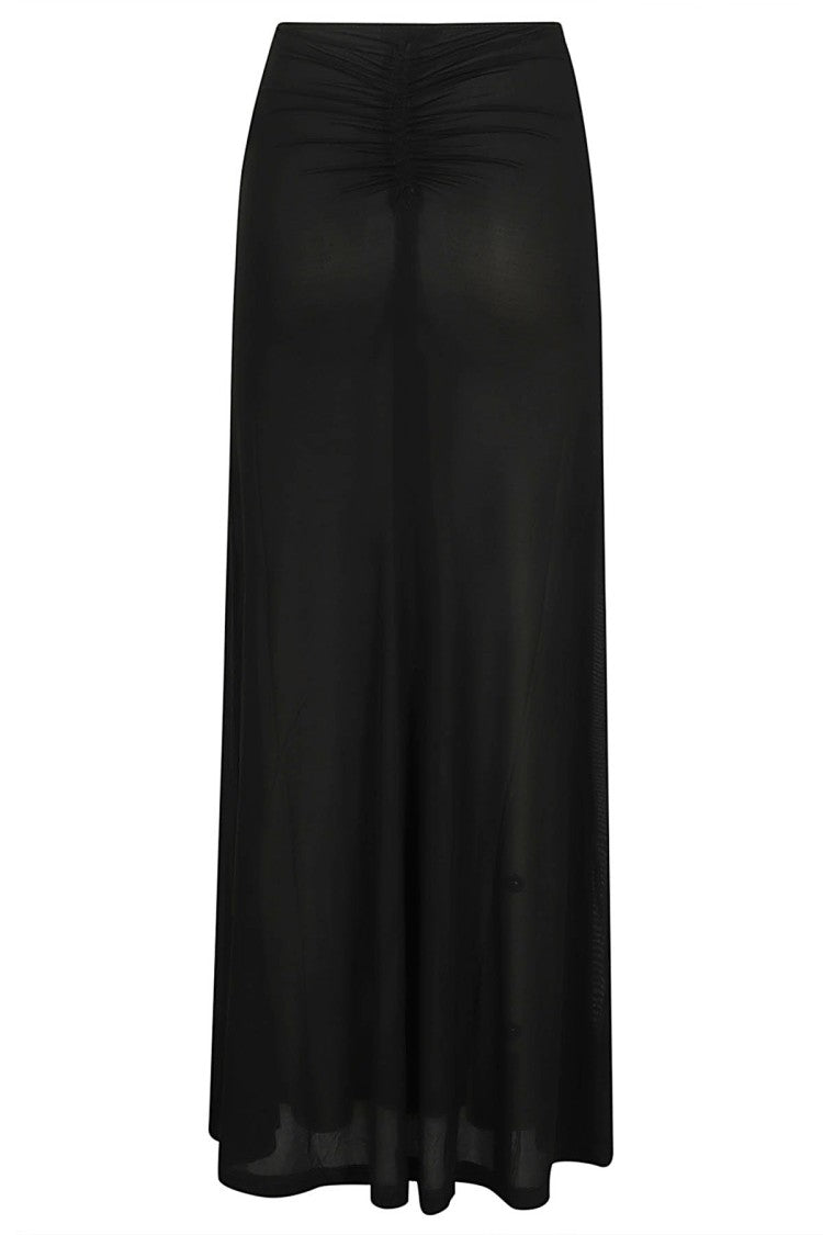 Rabanne Maxi Skirt With Front Drape