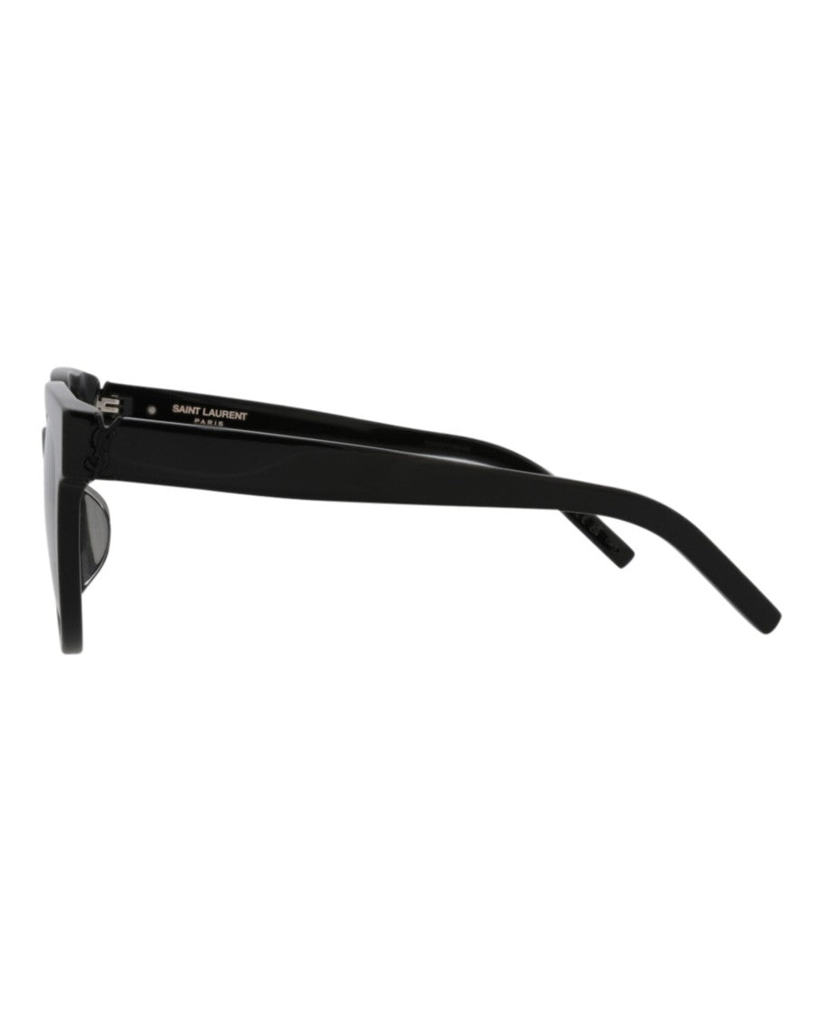 Saint Laurent Cat Eye-Frame Acetate Sunglasses With Glossy Finish