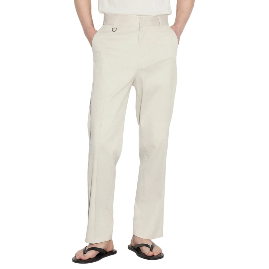 Paolo Pecora Cotton-Lyocell Stretch Loose-Fit Chino Pants