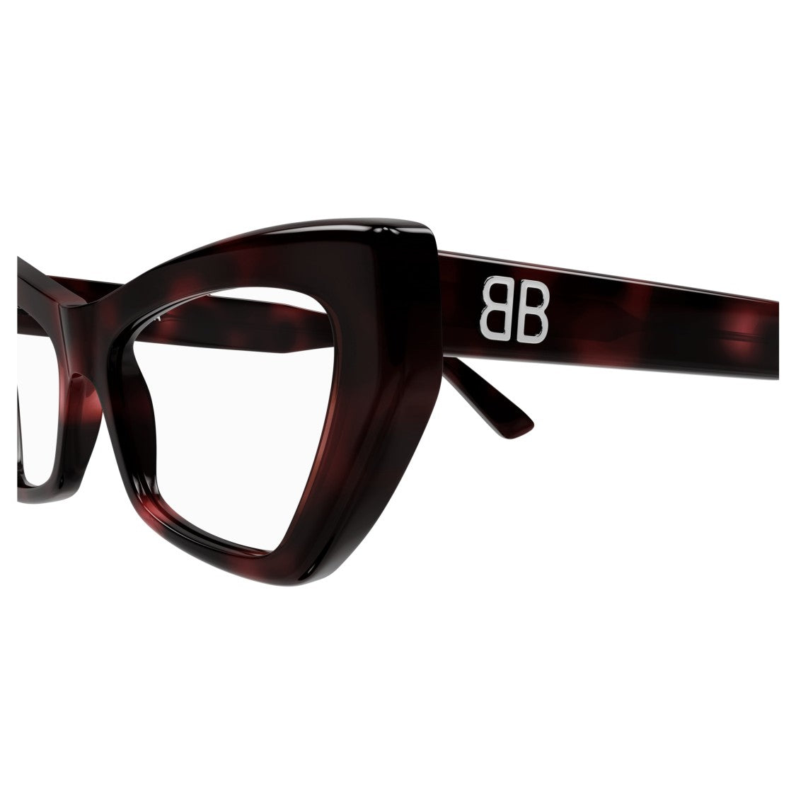 Balenciaga Bb0296o Bold Cat-Eye Sunglasses In Tortoiseshell Acetate