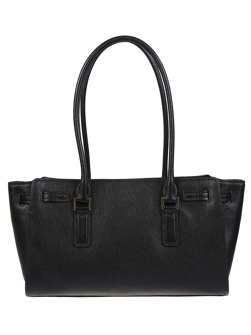 Michael Kors Small Hamilton Moderne Textured Leather Tote Bag