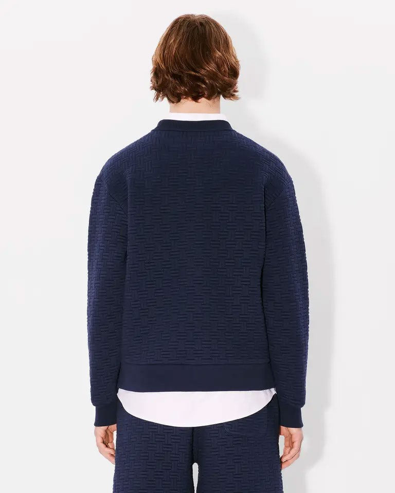 Kenzo Relief Jacquard Molleton Sweatshirt