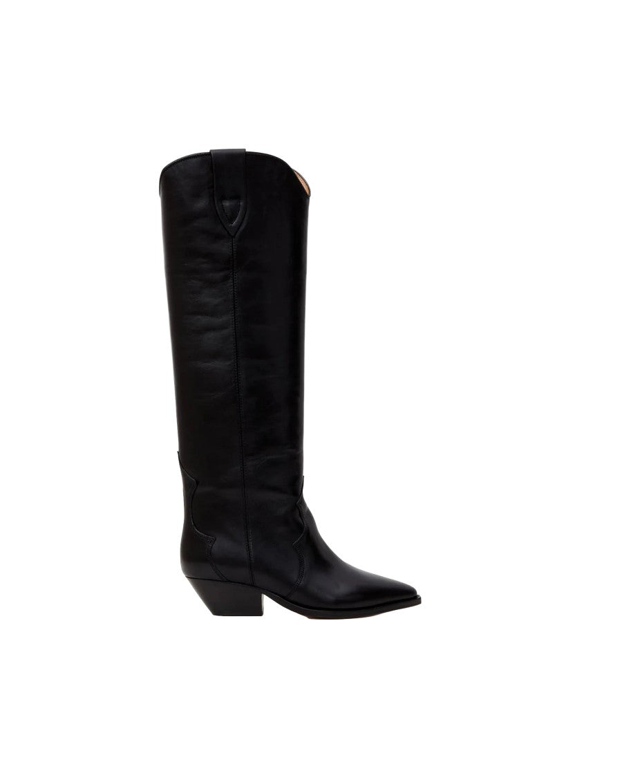 Isabel Marant Black Denvee Leather Boots