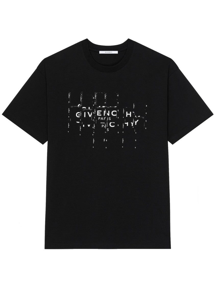 Givenchy Distressed Graphic Regular Fit T-Shirt By Givenchy